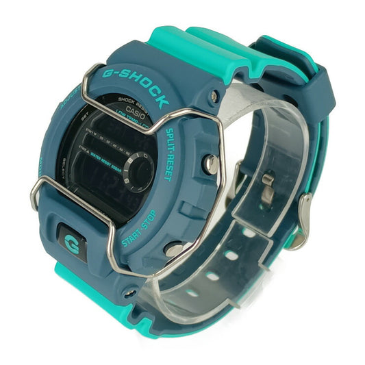 新品未使用展示品 CASIO カシオ 腕時計 G-SHOCK Gショック G-LIDE GLS-6900-2ADR (GLS-6900-2JF) グリーン系 ブラック文字盤 樹脂 ステンレス メンズ デジタル クオーツ