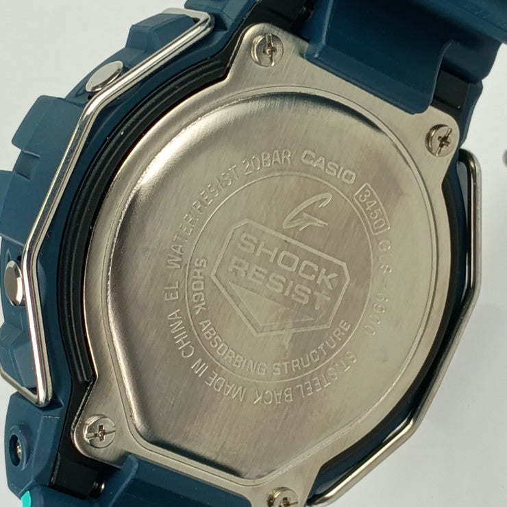 新品未使用展示品 CASIO カシオ 腕時計 G-SHOCK Gショック G-LIDE GLS-6900-2ADR (GLS-6900-2JF) グリーン系 ブラック文字盤 樹脂 ステンレス メンズ デジタル クオーツ