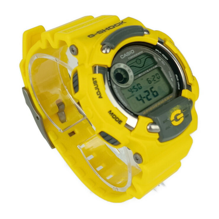 CASIO カシオ 腕時計 G-SHOCK FISHERMAN Gショック フィッシャーマン DW-8600YJ-9T イエロー 樹脂 チタン メンズ デジタル クオーツ
