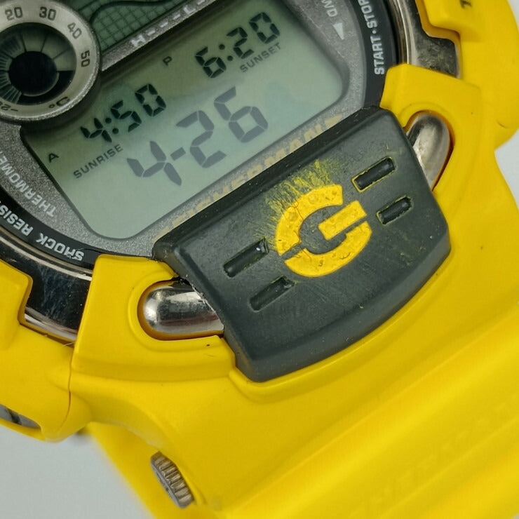 CASIO カシオ 腕時計 G-SHOCK FISHERMAN Gショック フィッシャーマン DW-8600YJ-9T イエロー 樹脂 チタン メンズ デジタル クオーツ