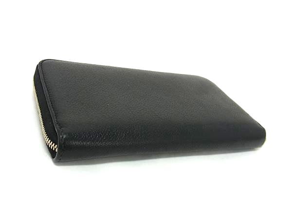 美品 BALLY バリー 長財布 ラウンドジップウォレット - ブラック レザー ユニセックス ゴールド金具