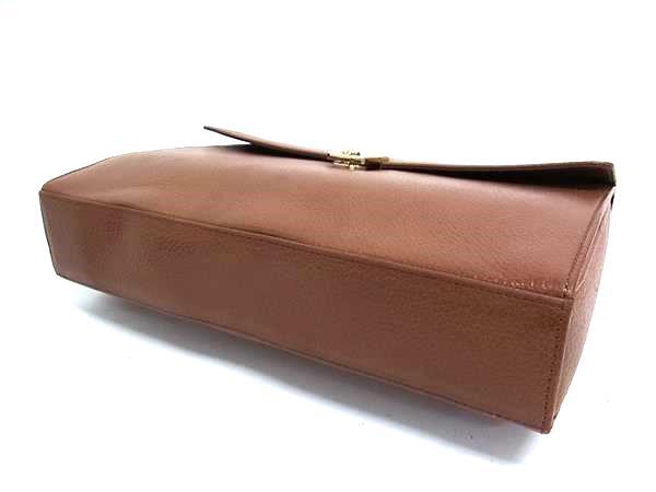 美品 Burberrys バーバリーズ ハンドバッグ 2WAYバッグ - ブラウン系 レザー レディース ショルダーバッグ ゴールド金具