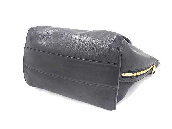 Chloe クロエ トートバッグ ディラン - ブラック レザー レディース ショルダーバッグ ゴールド金具