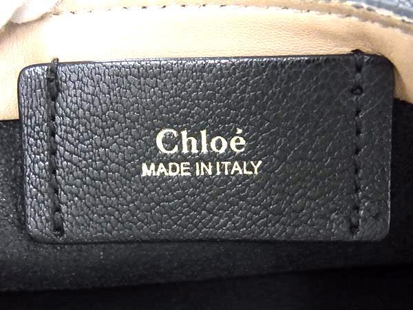 Chloe クロエ トートバッグ ディラン - ブラック レザー レディース ショルダーバッグ ゴールド金具