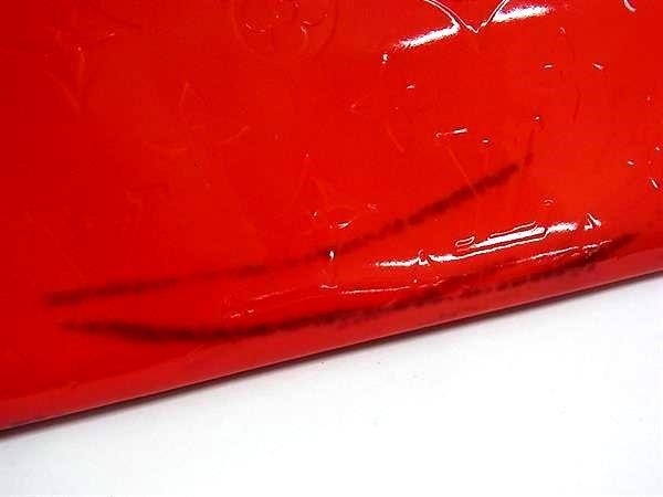 LOUIS VUITTON ルイ ヴィトン ハンドバッグ モノグラムヴェルニ ウィルシャーPM M91723 ルージュグルナディール パテントレザー レディース トートバッグ ゴールド金具