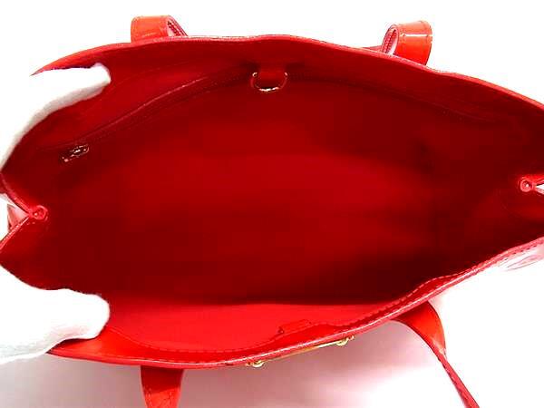 LOUIS VUITTON ルイ ヴィトン ハンドバッグ モノグラムヴェルニ ウィルシャーPM M91723 ルージュグルナディール パテントレザー レディース トートバッグ ゴールド金具
