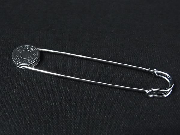 HERMES エルメス ブローチ セリエ ピンブローチ - シルバー メタル レディース 超美品