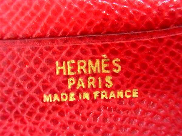 HERMES エルメス 手帳 アジェンダPM - レッド系 クシュベル ユニセックス シルバー金具 〇Y刻印