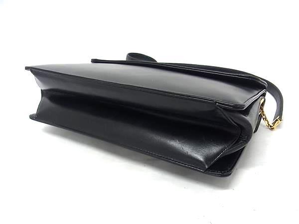 Christian Dior クリスチャン ディオール ショルダーバッグ 2WAY クラッチバッグ - ブラック レザー レディース ゴールド金具 ヴィンテージ