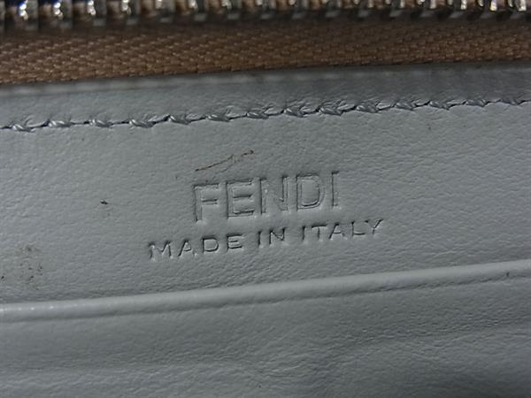 FENDI フェンディ 長財布 バッグバグズ モンスター ジップアラウンド ウォレット 8M0299 ピンク系 ライトブルー系 マルチカラー レザー レディース シルバー金具
