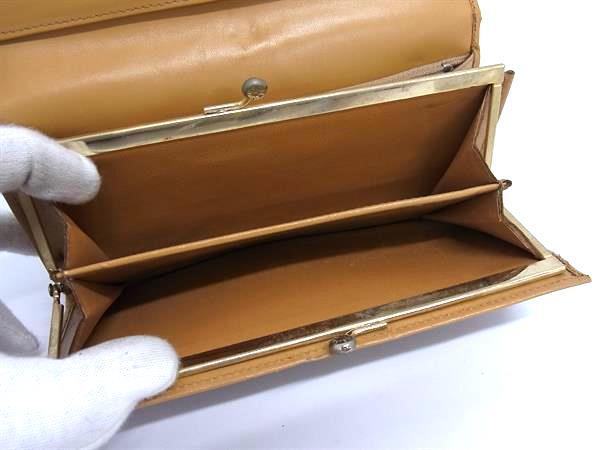 CELINE セリーヌ 長財布 マカダム フラップウォレット M16 ブラウン系 PVC×レザー レディース ヴィンテージ 二つ折り がま口