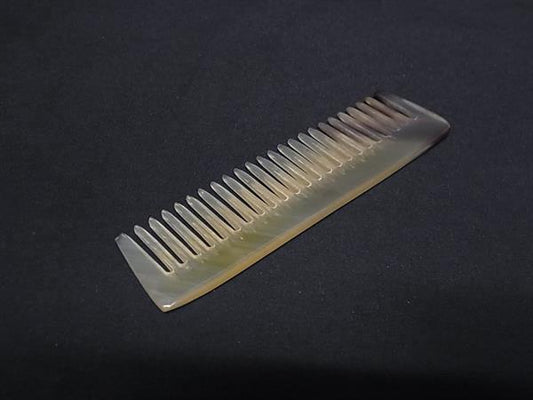 HERMES エルメス 櫛 コーム - ナチュラル バッファローホーン ユニセックス