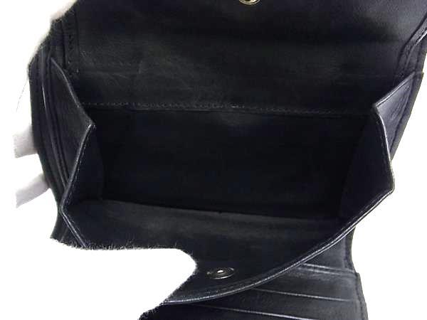 CELINE セリーヌ 財布 マカダム 三つ折り財布 CE00/33 ダークブラウン系 キャンバス×レザー レディース