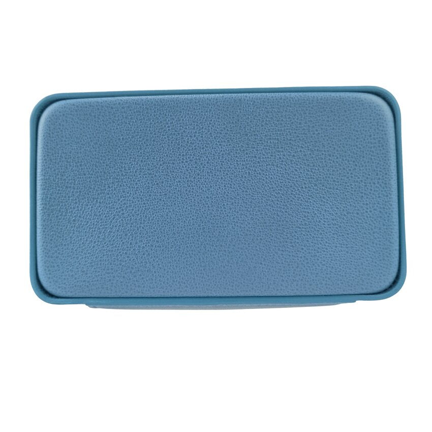 BVLGARI ブルガリ ハンドバッグ セルペンティ バニティバッグ - ブルー系 レザー レディース 2WAY ショルダーバッグ ゴールド金具 超美品