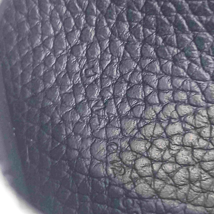 HERMES エルメス カードケース 名刺入れ イリアード コンパクト コインケース - ブルーニュイ トゴ ユニセックス シルバー金具 超美品