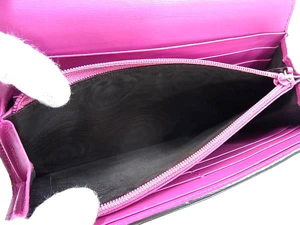 GUCCI グッチ 財布 GGスプリーム 410100 ベージュ レッド PVC×レザー レディース 二つ折り 長財布 美品