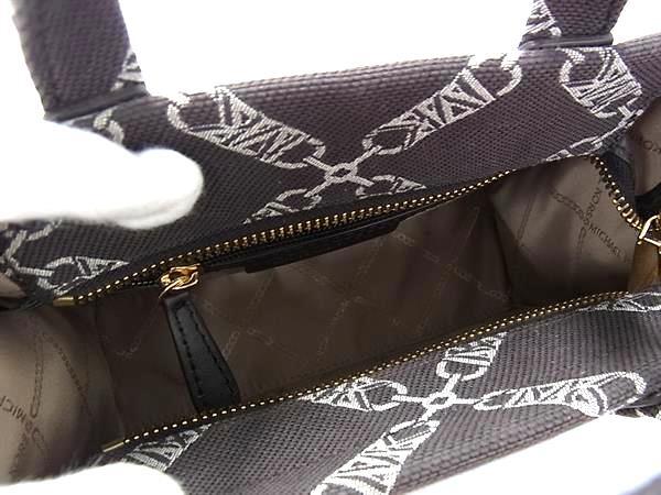 MICHAEL KORS マイケルコース ハンドバッグ GIGI トートバッグ 30F3G3GC7J CHOC MULTI （ブラウン系） キャンバス レディース 2WAY ゴールド金具 新品未使用展示品