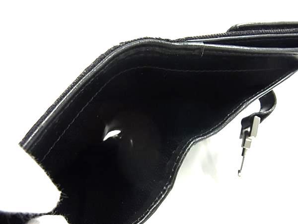 GUCCI グッチ 財布 ジャッキー 035 2888 2129 ブラック GGキャンバス×レザー レディース 二つ折り財布 シルバー金具