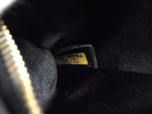 CHANEL シャネル ポーチ ニュートラベルライン ブラック ナイロン レディース ココマーク ゴールド金具 美品