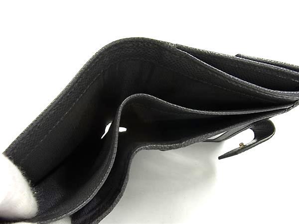 Salvatore Ferragamo フェラガモ 財布 ガンチーニ DP22C877 グレー レザー レディース 二つ折り財布 ゴールド金具 新古未使用展示品