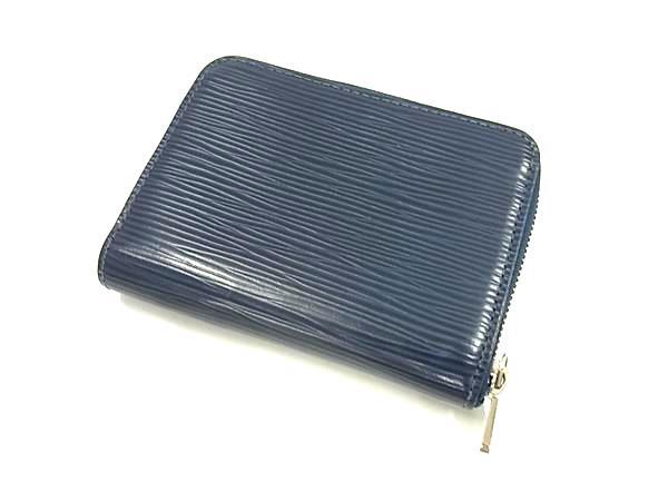 LOUIS VUITTON ルイヴィトン コインケース ジッピーコインパース M60438 サフィール（ブルー系） エピレザー ユニセックス ラウンドファスナー シルバー金具