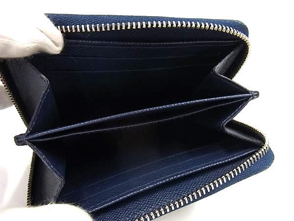 LOUIS VUITTON ルイヴィトン コインケース ジッピーコインパース M60438 サフィール（ブルー系） エピレザー ユニセックス ラウンドファスナー シルバー金具