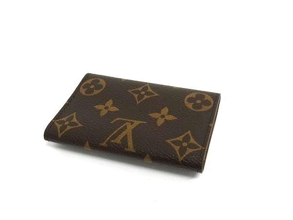 LOUIS VUITTON ルイヴィトン キーケース モノグラム ミュルティクレ6 M62630 ブラウン PVC レザー ユニセックス 6連 超美品