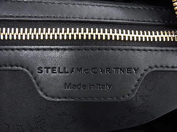 STELLA McCARTNEY ステラ マッカートニー リュックサック ファラベラ ゴー 456009 W8091 ブラック ナイロン ユニセックス 美品