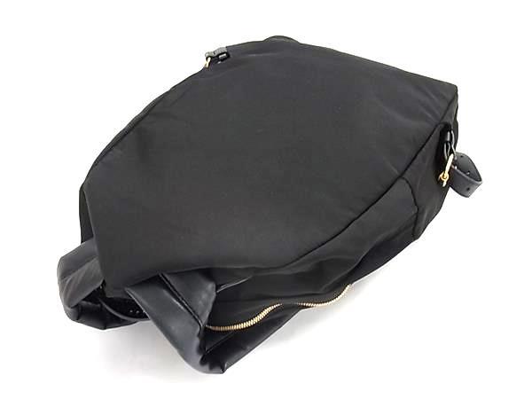 STELLA McCARTNEY ステラ マッカートニー リュックサック ファラベラ ゴー 456009 W8091 ブラック ナイロン ユニセックス 美品