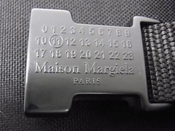 Maison Margiela メゾンマルジェラ ショルダーバッグ 4ステッチ S55WG0114 ブラック ナイロンキャンバス ユニセックス メッセンジャーバッグ 美品
