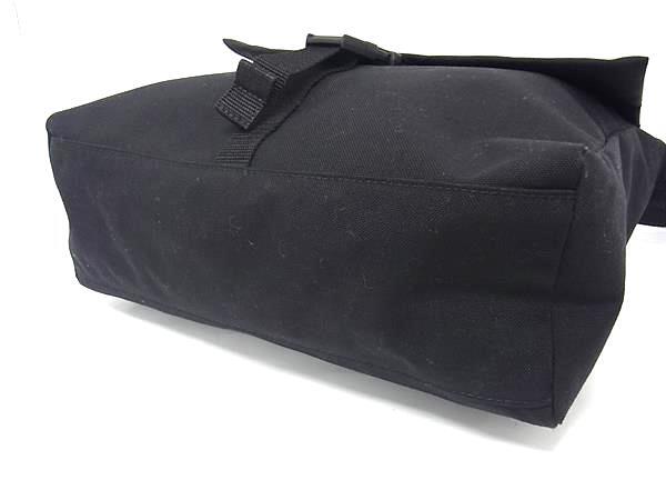 Maison Margiela メゾンマルジェラ ショルダーバッグ 4ステッチ S55WG0114 ブラック ナイロンキャンバス ユニセックス メッセンジャーバッグ 美品