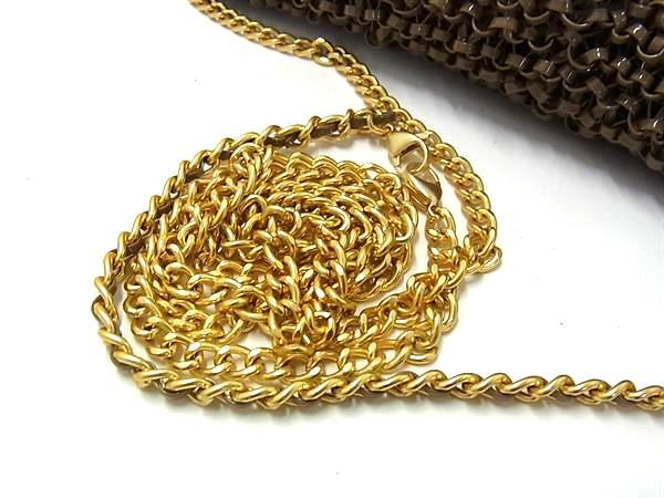 ANTEPRIMA アンテプリマ ショルダーバッグ ルッケット ワイヤーバッグ ブラウン PVCワイヤー レディース ターンロック ゴールド金具 美品