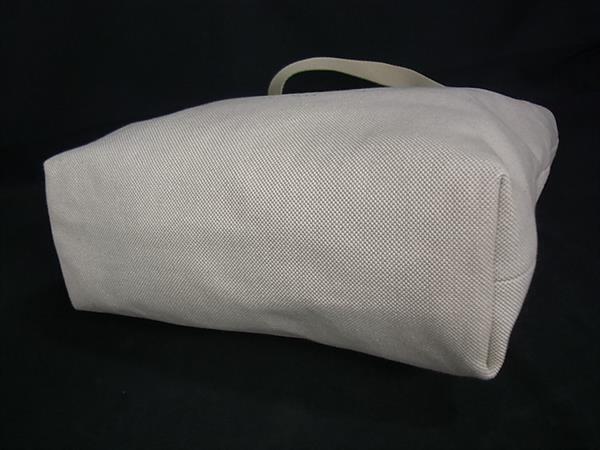 STELLA McCARTNEY ステラ マッカートニー ハンドバッグ 7B0050WP0257 アイボリー グリーン キャンバス ユニセックス ロゴ 2WAY 新古未使用展示品