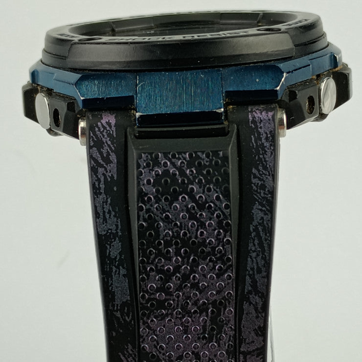 CASIO カシオ 腕時計 G-SHOCK G-STEEL Gショック Gスチール GST-200CP-2AJF ブラック ブラック&ブルー文字盤 樹脂 ステンレス メンズ デジタル クオーツ