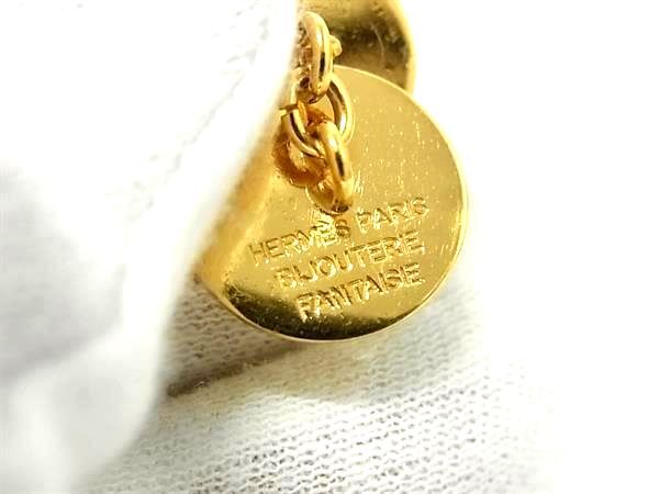 HERMES エルメス カフス セリエ - ゴールド メタル メンズ