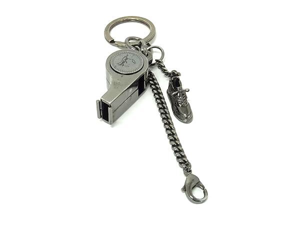 Christian Louboutin クリスチャンルブタン バッグチャーム - シルバー メタル ユニセックス ホイッスル 笛