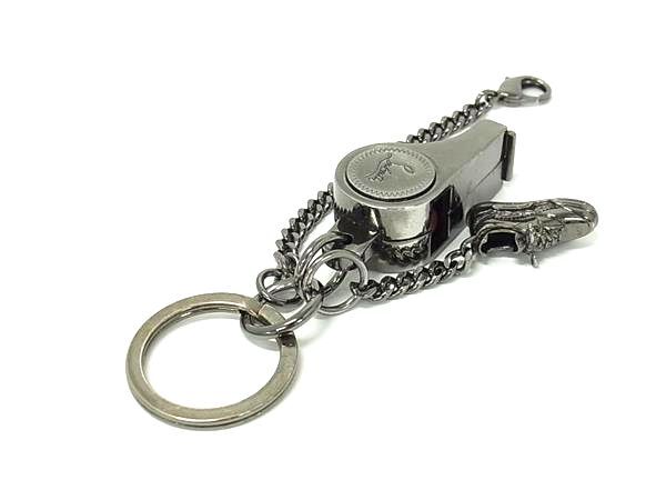Christian Louboutin クリスチャンルブタン バッグチャーム - シルバー メタル ユニセックス ホイッスル 笛