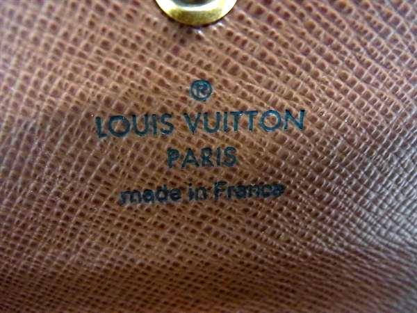 LOUIS VUITTON ルイヴィトン キーケース モノグラム ミュルティクレ6 M62630 ブラウン PVC レザー ユニセックス 6連 ゴールド金具