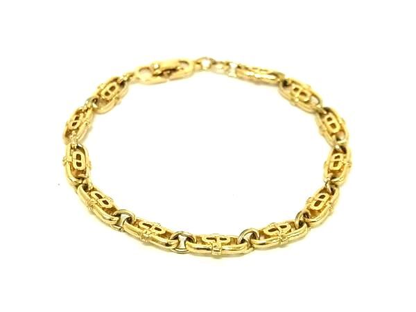 ChristianDior クリスチャンディオール ブレスレット - - ゴールド メタル ユニセックス ロゴ ヴィンテージ