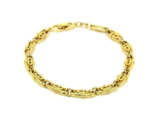 ChristianDior クリスチャンディオール ブレスレット - - ゴールド メタル ユニセックス ロゴ ヴィンテージ