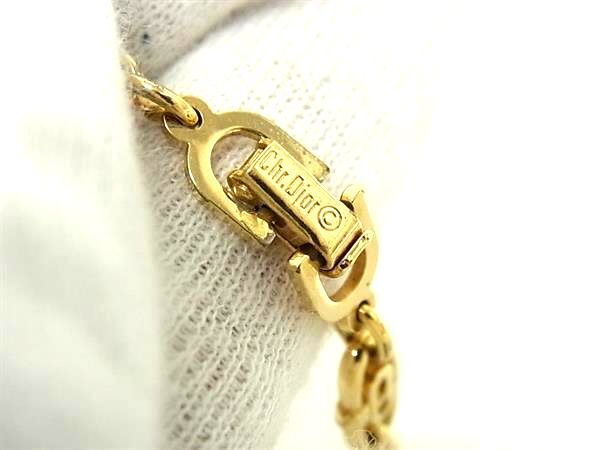 ChristianDior クリスチャンディオール ブレスレット - - ゴールド メタル ユニセックス ロゴ ヴィンテージ