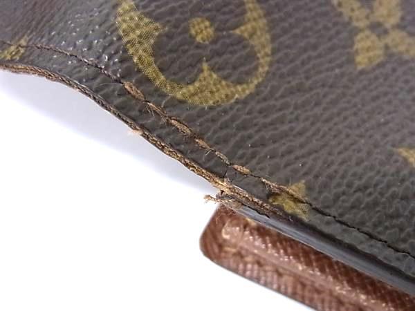 LOUIS VUITTON ルイヴィトン 財布 モノグラム ポルトフォイユ サラ M61734 ブラウン PVC レザー ユニセックス 二つ折り 長財布 ゴールド金具