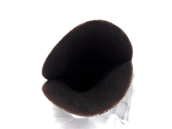 LOUIS VUITTON ルイヴィトン メガネケース モノグラム エテュイリネット サーンプル M62969 ブラウン PVC レザー ユニセックス 美品