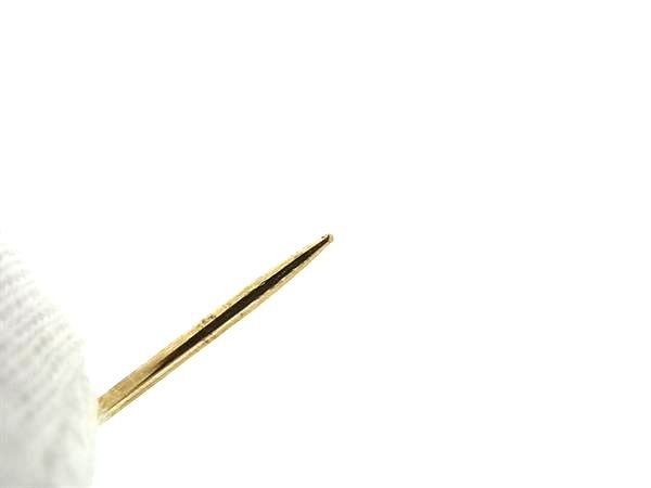 ChristianDior クリスチャンディオール ピンブローチ - - ゴールド メタル レディース リーフモチーフ 超美品