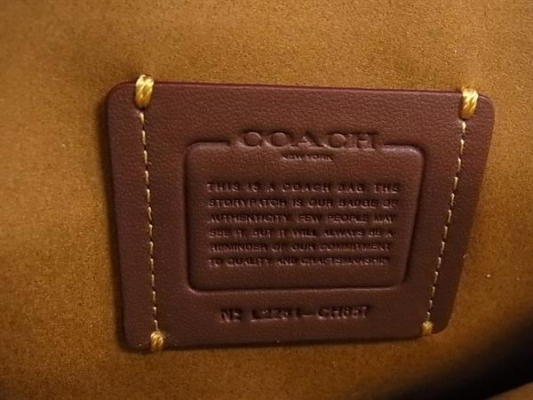 COACH コーチ ハンドバッグ タビー CH857 ホワイト系 レザー レディース 2WAY 新古未使用展示品
