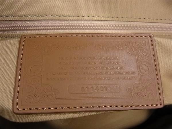 HUNTING WORLD ハンティングワールド ハンドバッグ - ベージュ ブラウン レザー レディース 美品