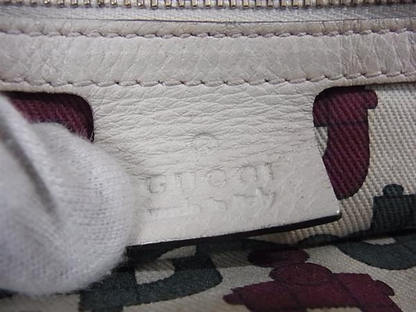 GUCCI グッチ ハンドバッグ シグノリア 181510 ライトベージュ レザー レディース ゴールド金具