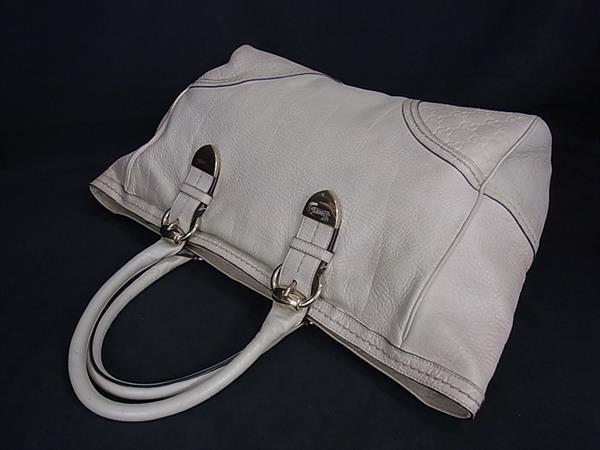 GUCCI グッチ ハンドバッグ シグノリア 181510 ライトベージュ レザー レディース ゴールド金具