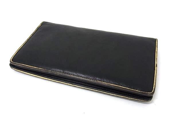 CHANEL シャネル 財布 セブルガ - ブラック ブラック ユニセックス ココマーク 二つ折り長財布