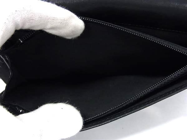 CHANEL シャネル 財布 セブルガ - ブラック ブラック ユニセックス ココマーク 二つ折り長財布